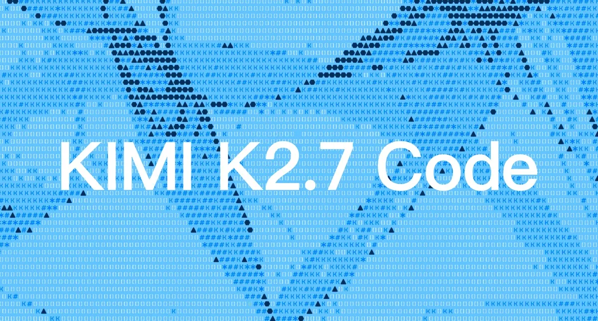 Official Kimi K2.7 Code release artwork