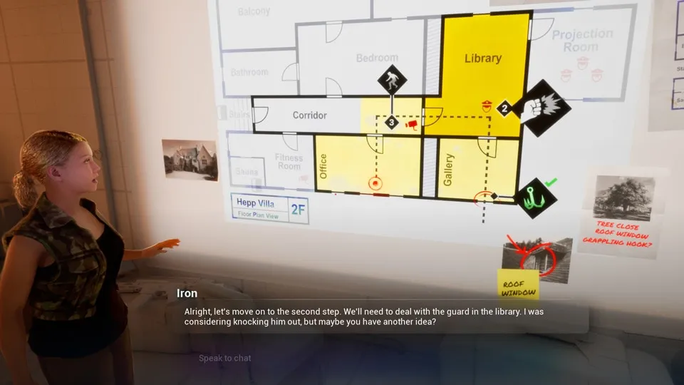 Ubisoft NEO NPC planning scene